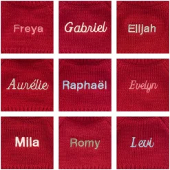 Bashful Fox Cub with Personalised Red Jumper