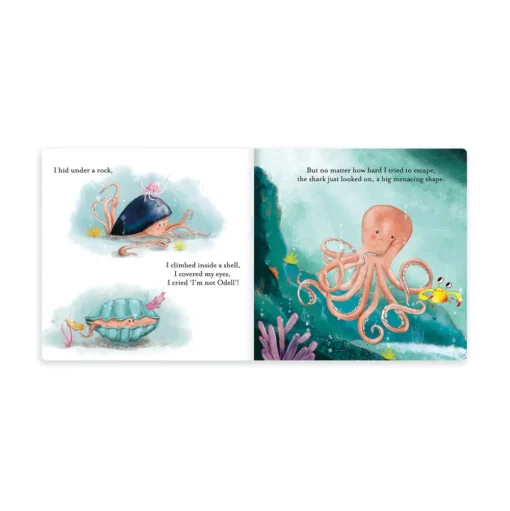 Odell, The Fearless Octopus Book