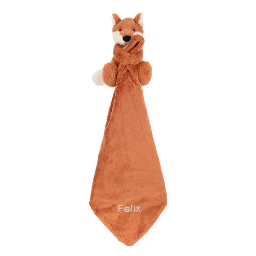 Personalised Bashful Fox Cub Soother