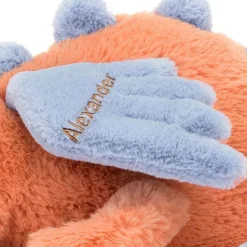 Personalised Persimmon Dragon Huge