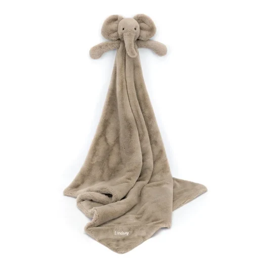 Personalised Smudge Elephant Blankie