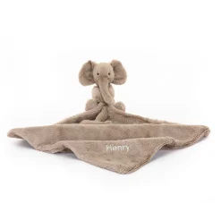 Personalised Smudge Elephant Soother